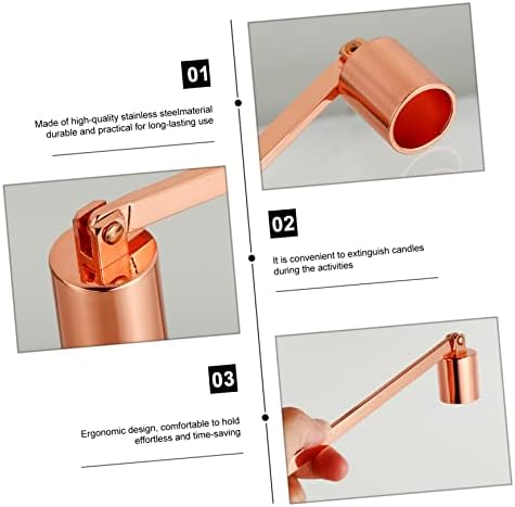 Stainless Steel Candle Snuffer with Ergonomic Handle