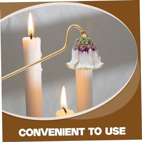 ERINGOGO Candle Snuffer Tool with Rhinestone Design