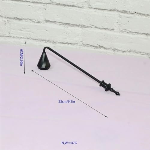 Golden Metal Candle Snuffer 2Pcs Set
