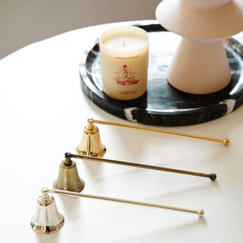 Minky Handy Brass Candle Snuffer - Gold Finish