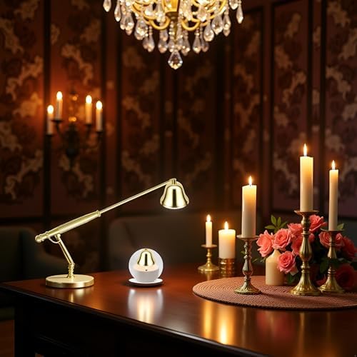 Jowxsx Golden Candle Trimmer with Long Handle