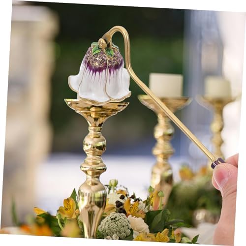 ERINGOGO Candle Snuffer Tool with Rhinestone Design