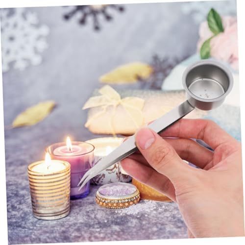 Cabilock 3pc Candle Extinguisher with Handle and Tweezer