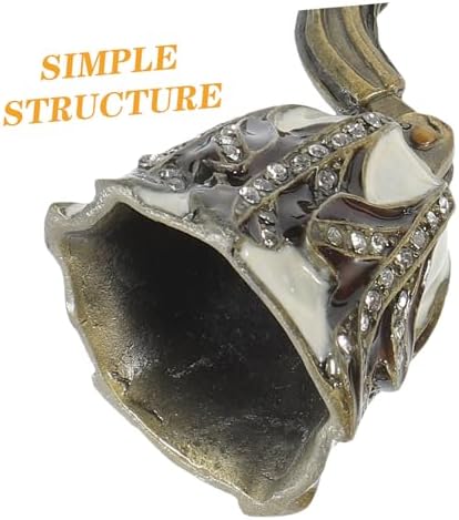 Retro Tulip Candle Snuffer with Rhinestone Design
