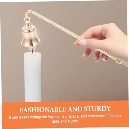 Antique Candle Extinguisher with Long Handle for Safe Flame Control