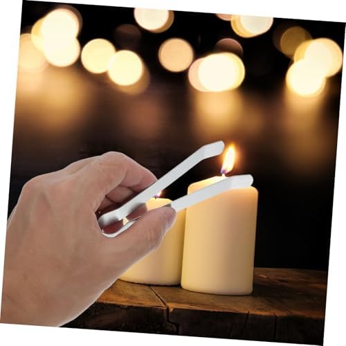 5 Sets Stainless Steel Candle Snuffer Wick Trimmer Extinguisher Clips