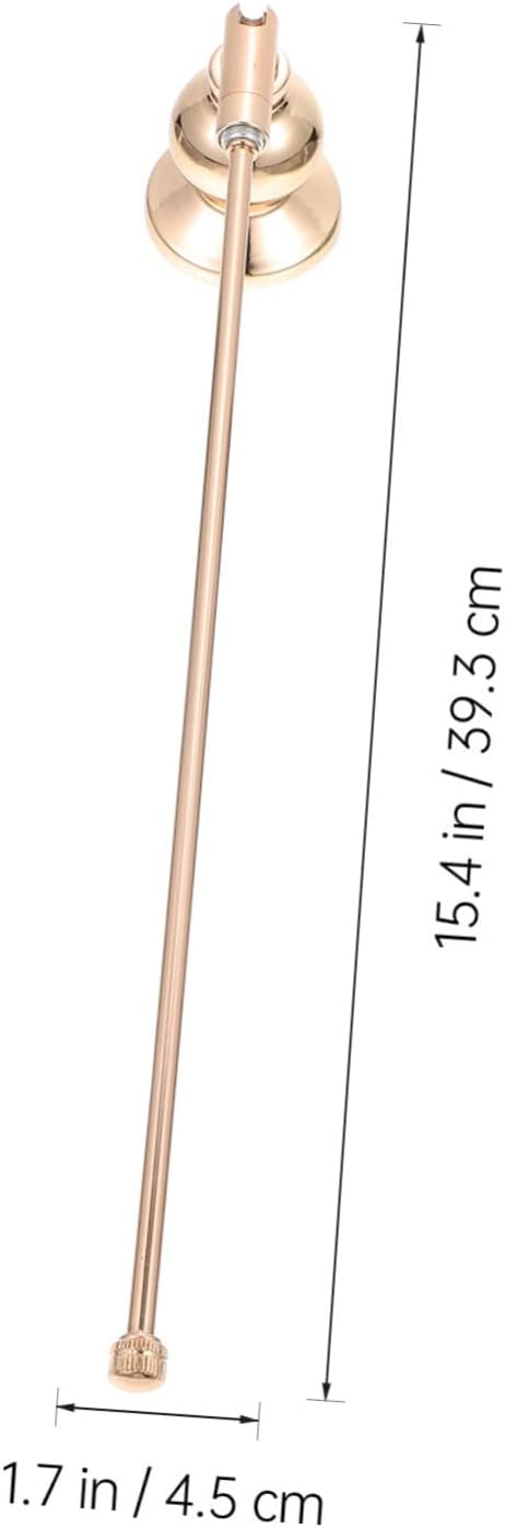 RORPOIR Candle Snuffer Elegant Bell Design Long Handle