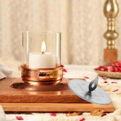 Amosfun Candle Snuffer Flame Extinguisher Metal