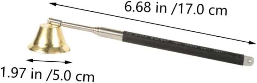 GOOHOCHY Candle Snuffer Long Handle Flaming Extinguisher