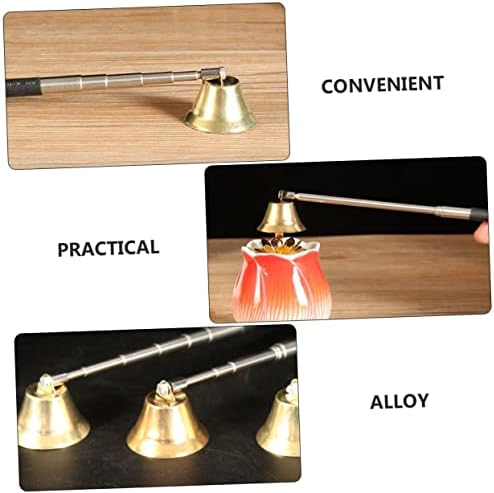 1 Piece Candle Snuffer with Long Flexible Alloy Handle