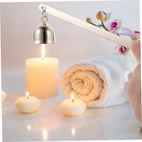 Bell Shape Candle Snuffer with Long Handle Stainless Steel