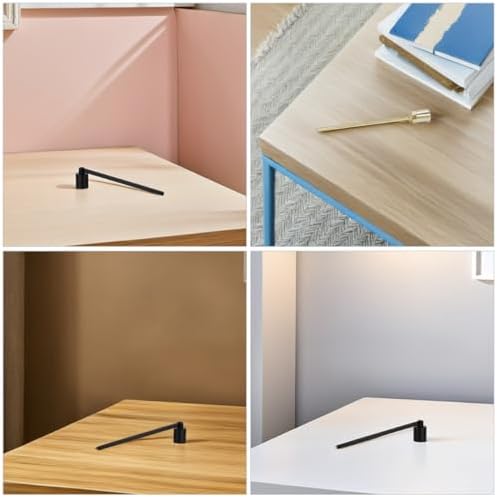 Zerodeko 2Pcs Stainless Steel Candle Snuffer Long Handle