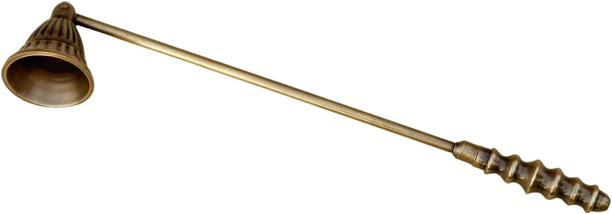 Living Ideas Handmade Solid Brass Candle Snuffer