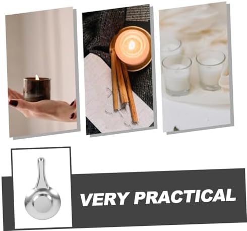 Ciieeo 5Pcs Stainless Steel Candle Snuffer with Long Handle