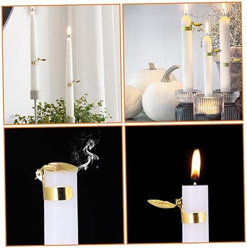 Zerodeko 4pcs Automatic Candle Snuffer Tool for Home Use