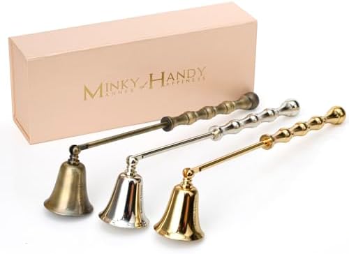 Luxury Brass Candle Snuffer - Gold Finish