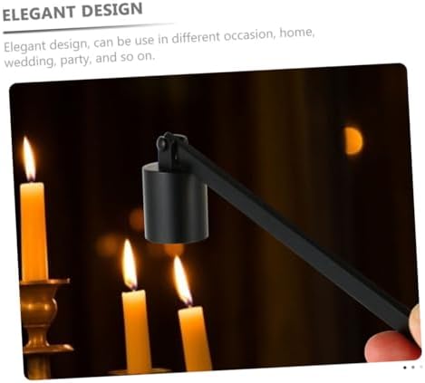 2pcs Elegant Candle Snuffer with Wick Protector for Home Wedding Parties