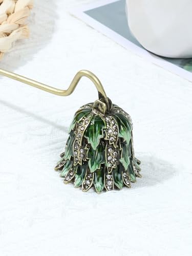 Elegant Decorative Candle Snuffer with Long Handle