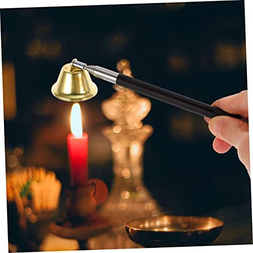 2pcs Retractable Candle Snuffer and Trimmer for Home Office Use
