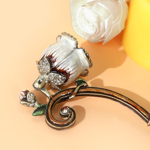 KH866 Candle Snuffer Vintage Flower Design