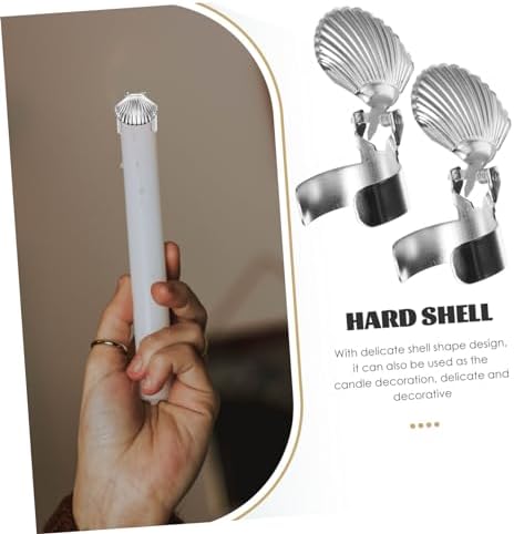 Happyyami Automatic Candle Snuffer Tool 4pcs Metal Wick Flame Extinguisher