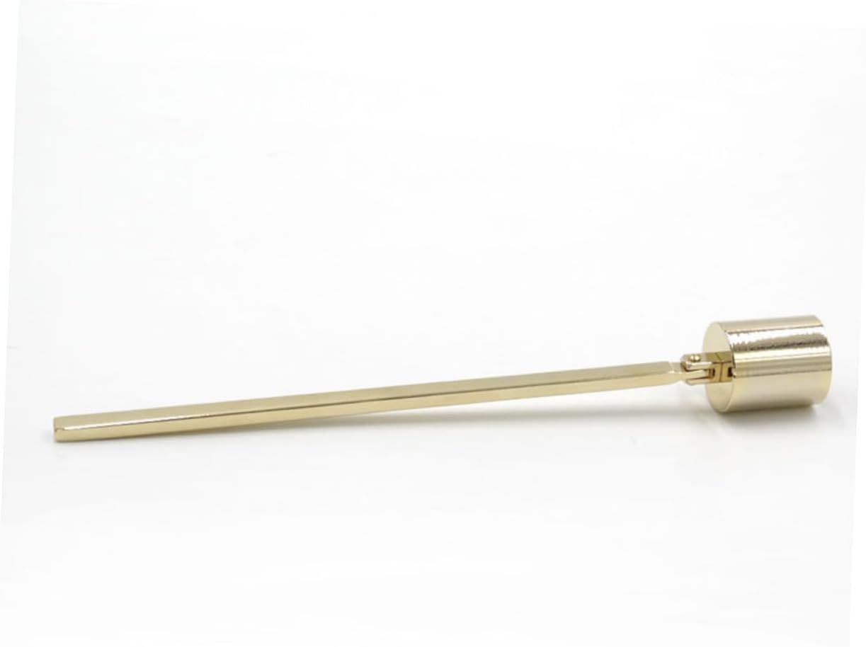 Bell Candle Snuffer with Wick Trimmer for Easy Wick Removal