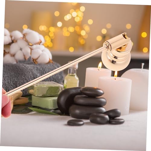 STOBAZA 1pc Gourd Shape Candle Snuffer Long Handle