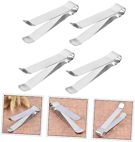 4pcs Stainless Steel Candle Extinguisher Clips