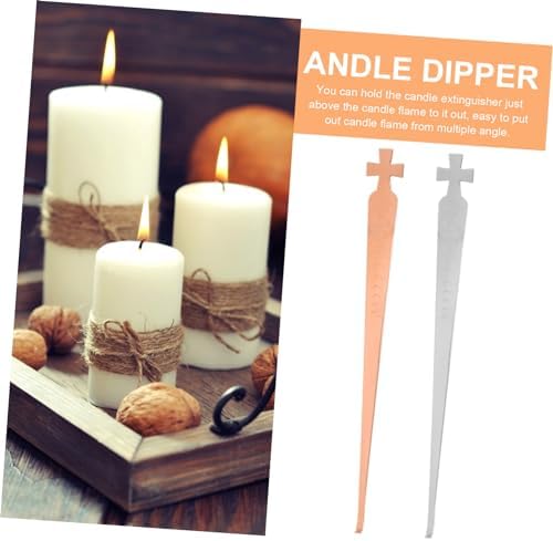 CORHAD 2pcs Candle Hook and Wick Dipper Set