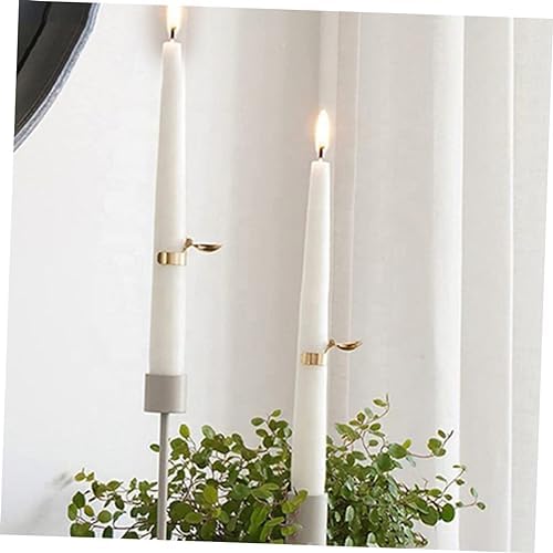 STOBAZA Candle Snuffer Set of 4 Elegant Metal Wick Extinguisher