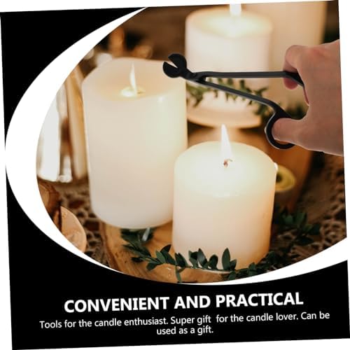 ERINGOGO Candle Wick Trimmer Set for Home Weddings Parties
