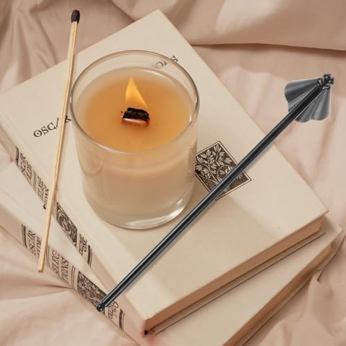 Stainless Steel Candle Snuffer with Long Handle for Safe Extinguishing 1