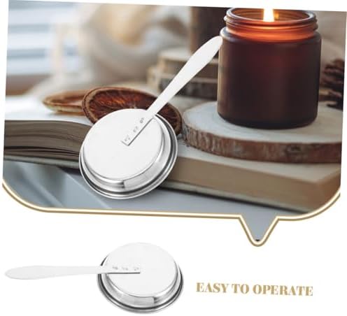 DECHOUS 5pcs Stainless Steel Candle Snuffer Set