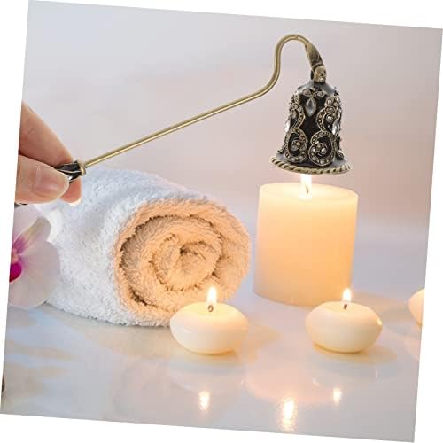 ERINGOGO Flower Design Candle Snuffer with Rhinestones Portable Extinguisher Tool