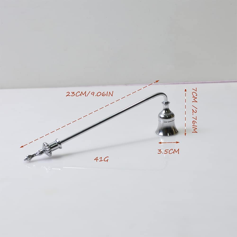 NF Candle Snuffer Silver Flame Extinguisher