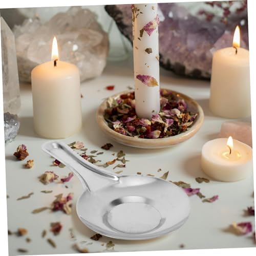 5pcs Stainless Steel Candle Snuffer Elegant Extinguisher with Handle