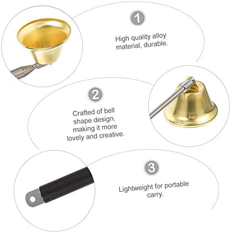 1pc Extensible Fire Extinguisher Candle Wick Snuffer with Retractable Design