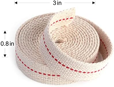 26 Foot Oil Lamp Wicks 4 Rolls Flat Cotton Wick Replacement