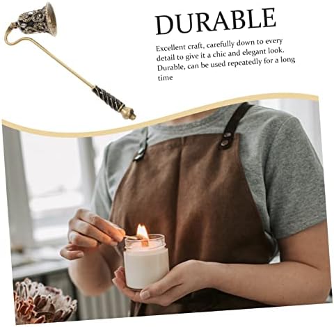 Happyyami Portable Candle Snuffer with Long Handle