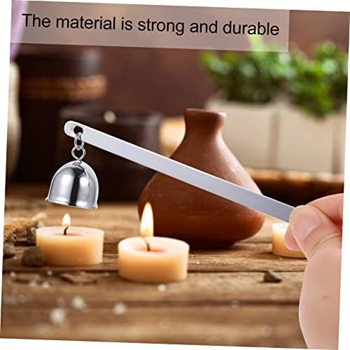 STOBAZA Vintage Bell Candle Snuffer Stainless Steel