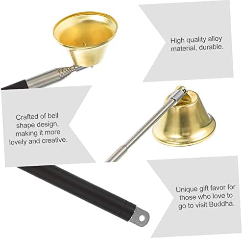 Copper Candle Snuffer Tool with Extensible Handle