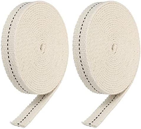 MECCANIXITY Oil Lamp Wick 58 Inch 2 Roll Replacement