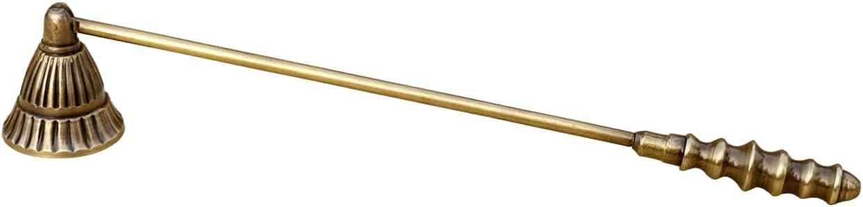 Living Ideas Handmade Solid Brass Candle Snuffer