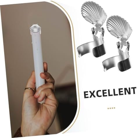 Metal Candle Snuffer Tool with Shell Shape for Flame Control