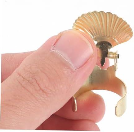 Zerodeko 4pcs Decorative Shell Shaped Candle Extinguisher