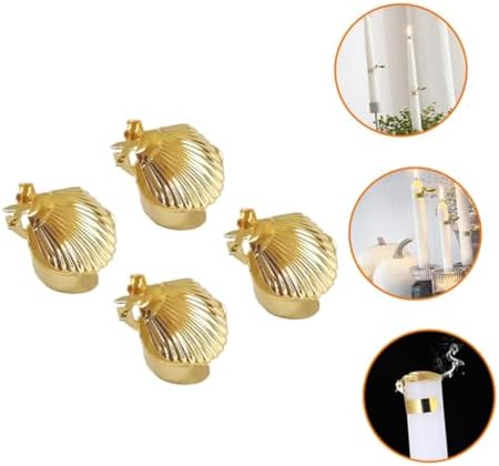 Happyyami 4pcs Scented Candle Flame Snuffer Tool