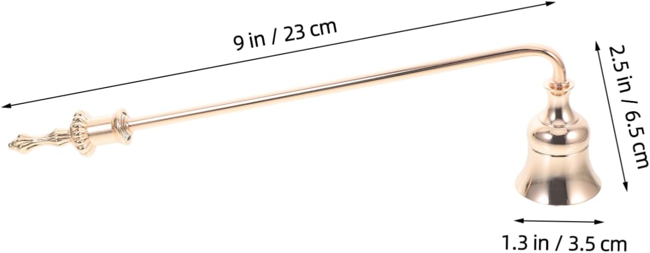 2pcs Candle Snuffer with Antique Design for Wick Extinguishing