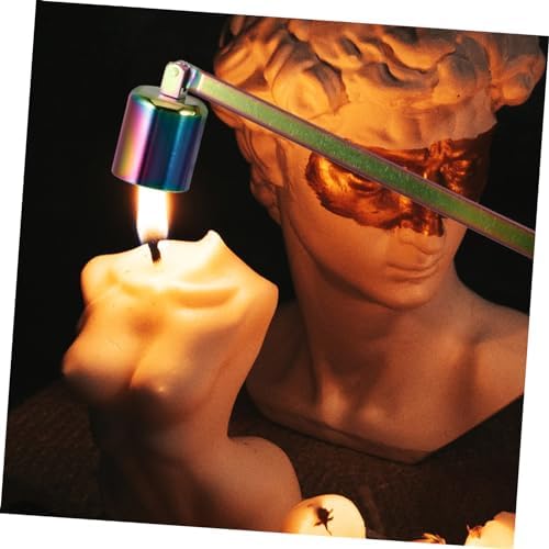 Zerodeko Candle Snuffer Cap Tool for Tea Lights and Jar Candles