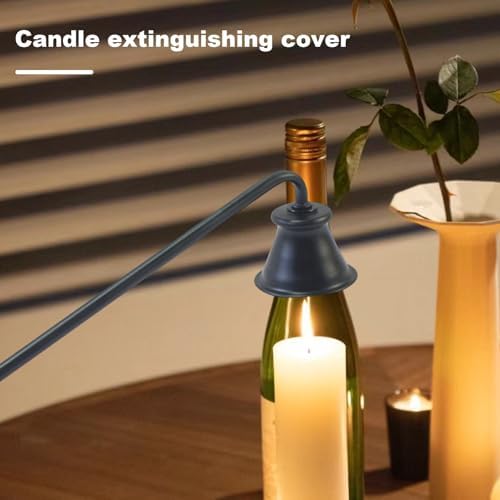Stainless Steel Candle Snuffer Extinguisher with Rust-Proof Cover