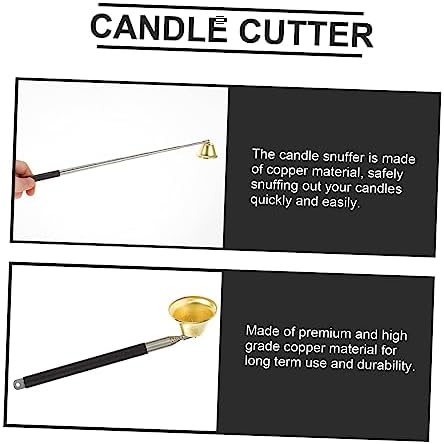 2pcs Bell-Shaped Extensible Candle Wick Snuffer